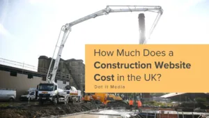 How much a construction website design cost in the uk?